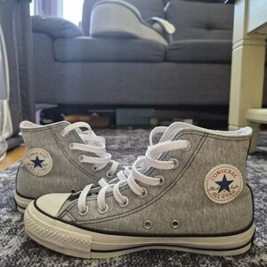 Chuck Taylor Converse All Star Black Gray High-Top Sneakers- LIMITED EDITION